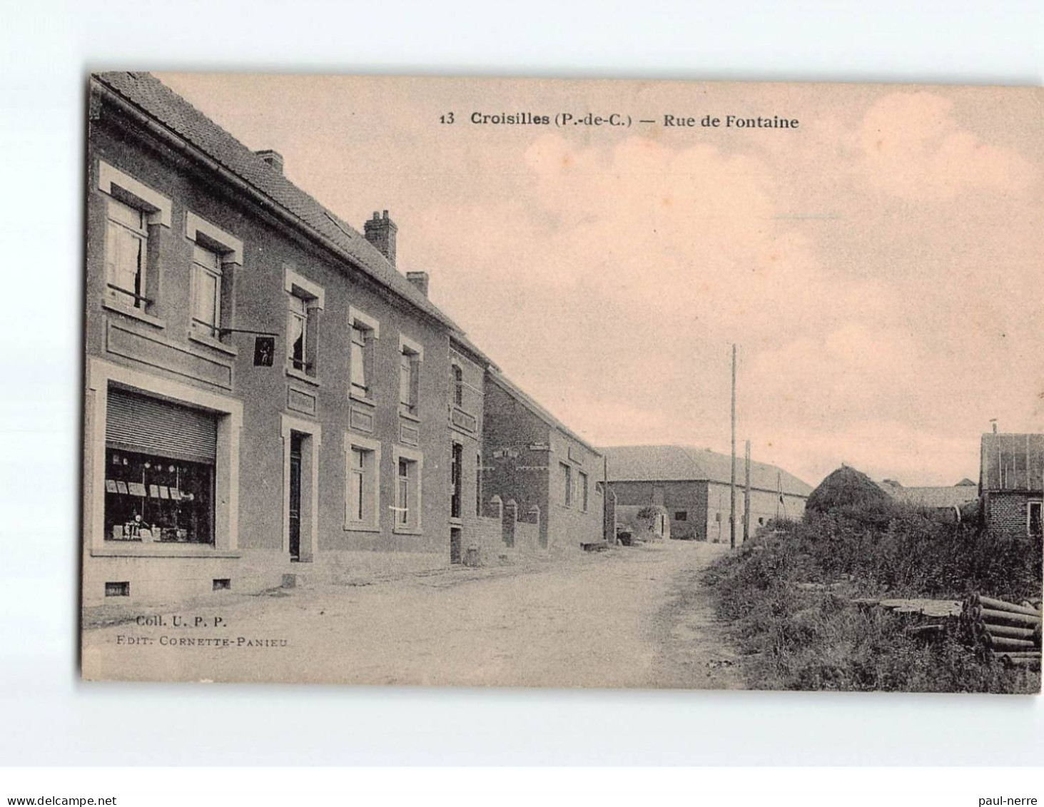 CROISILLES : Rue De Fontaine - Très Bon état - Croisilles