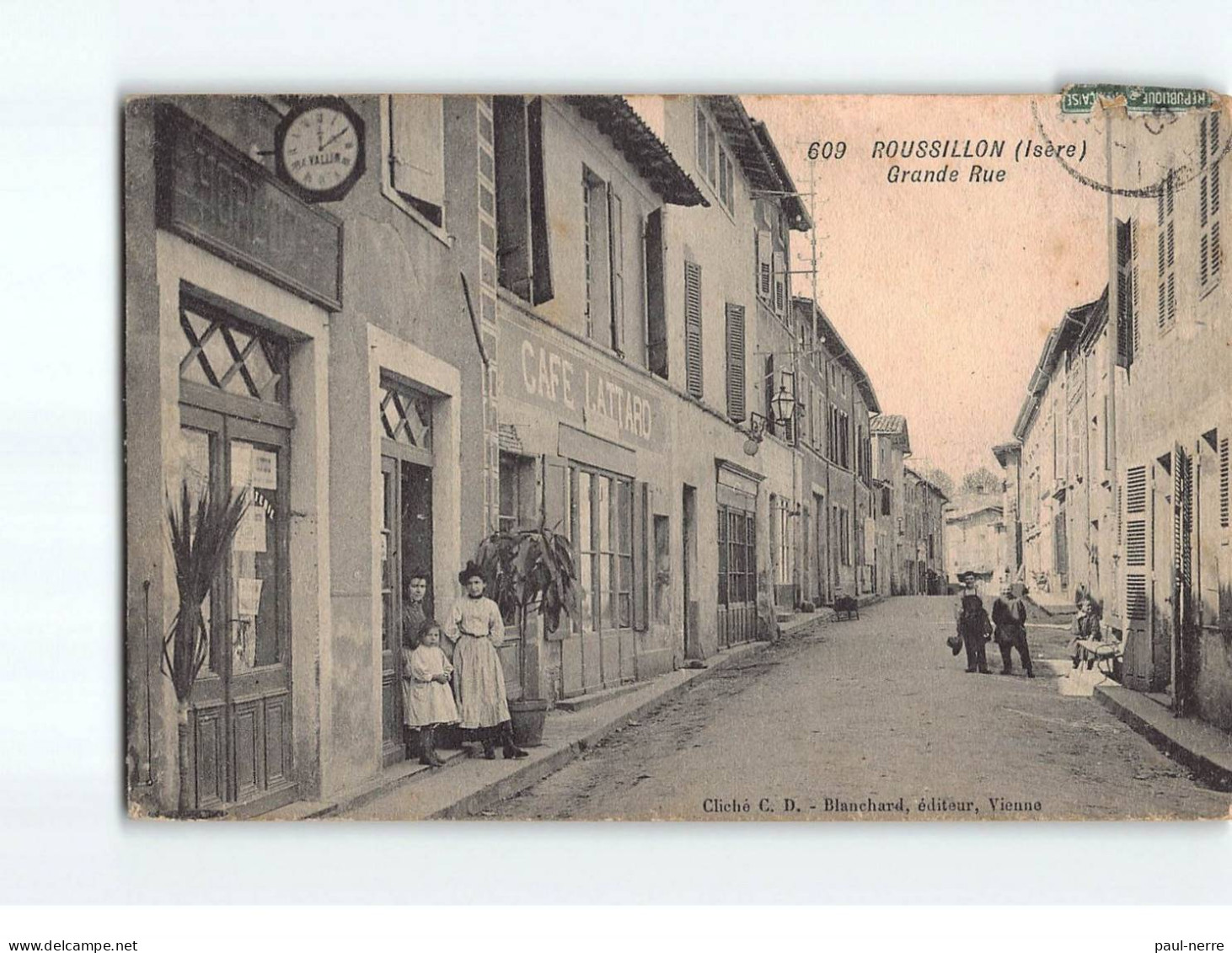 ROUSSILLON : Grande Rue - état - Roussillon