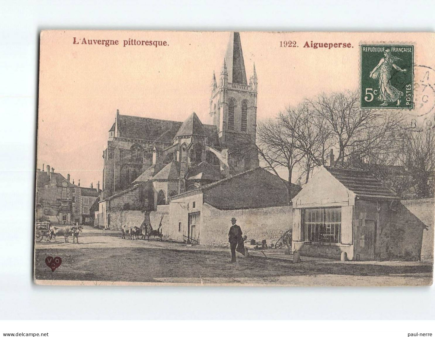 AIGUEPERSE : L'Eglise - Très Bon état - Aigueperse