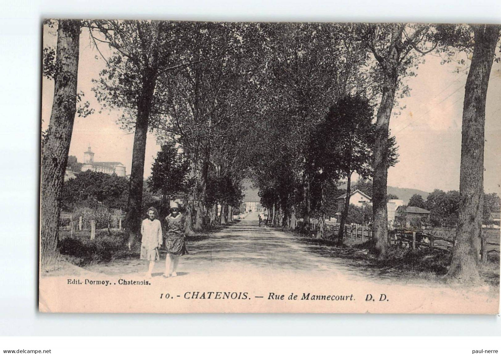 CHATENOIS : Rue De Mannecourt - Très Bon état - Chatenois