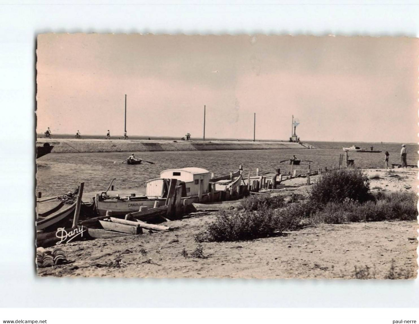 GUJAN-MESTRAS : La Jetée Du Grand Port - Très Bon état - Gujan-Mestras