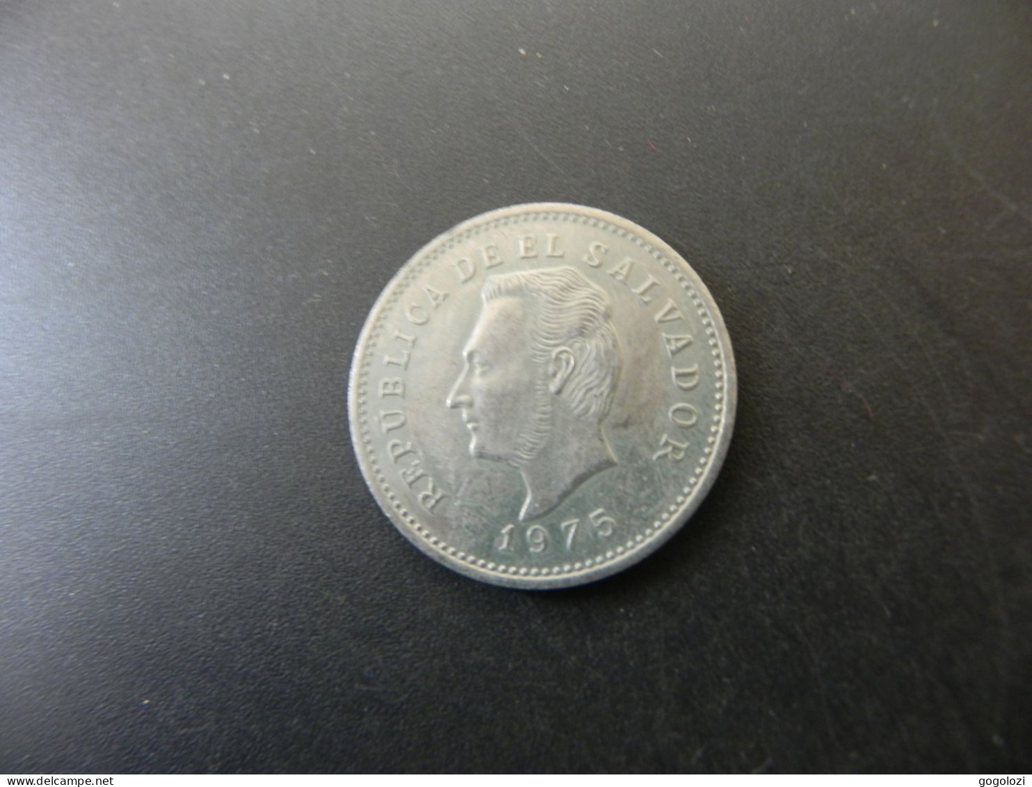 El Salvador 10 Centavos 1975 - Salvador