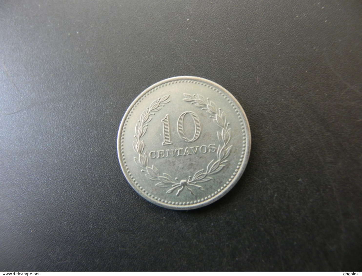 El Salvador 10 Centavos 1975 - Salvador