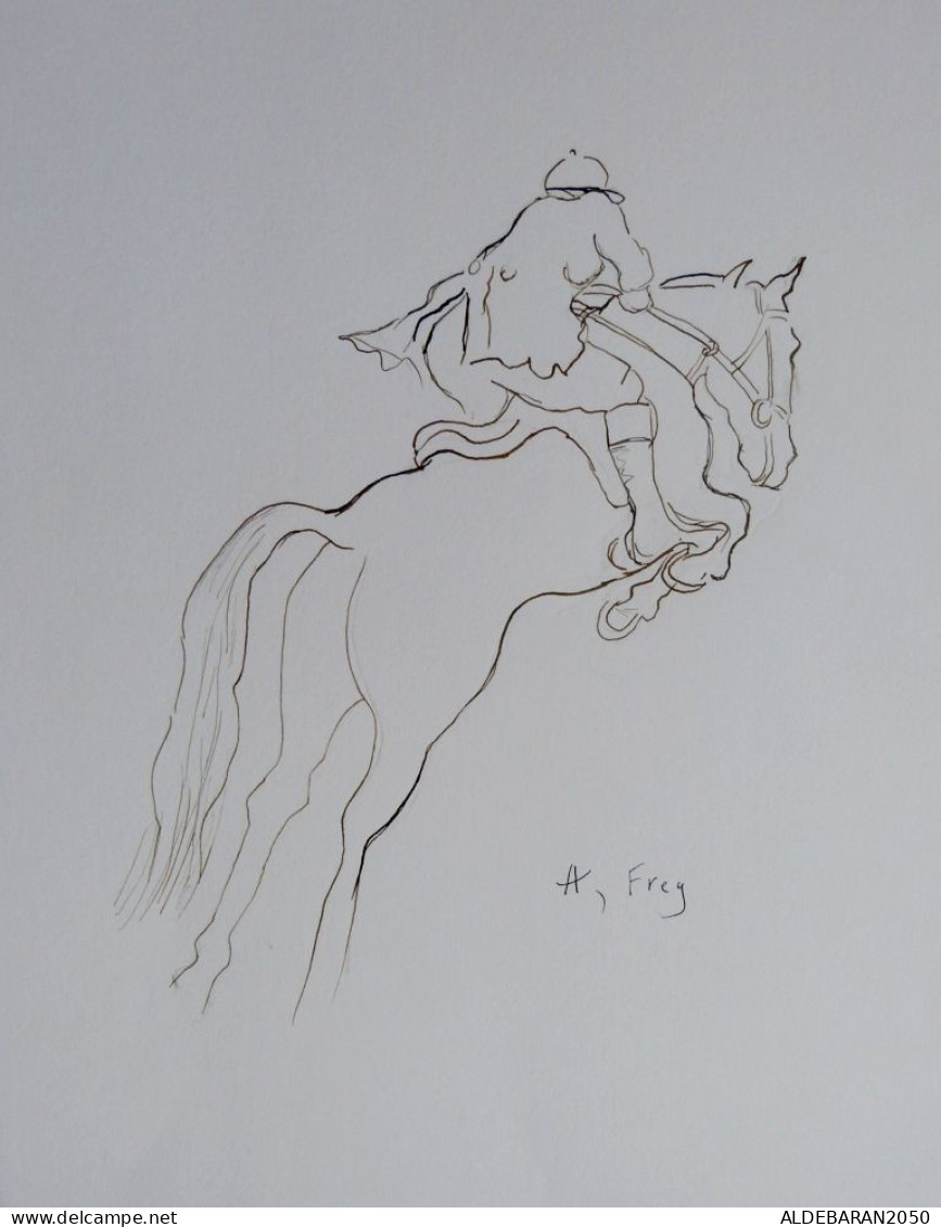 A FREY Serie 6 ENCRES " - Drawings