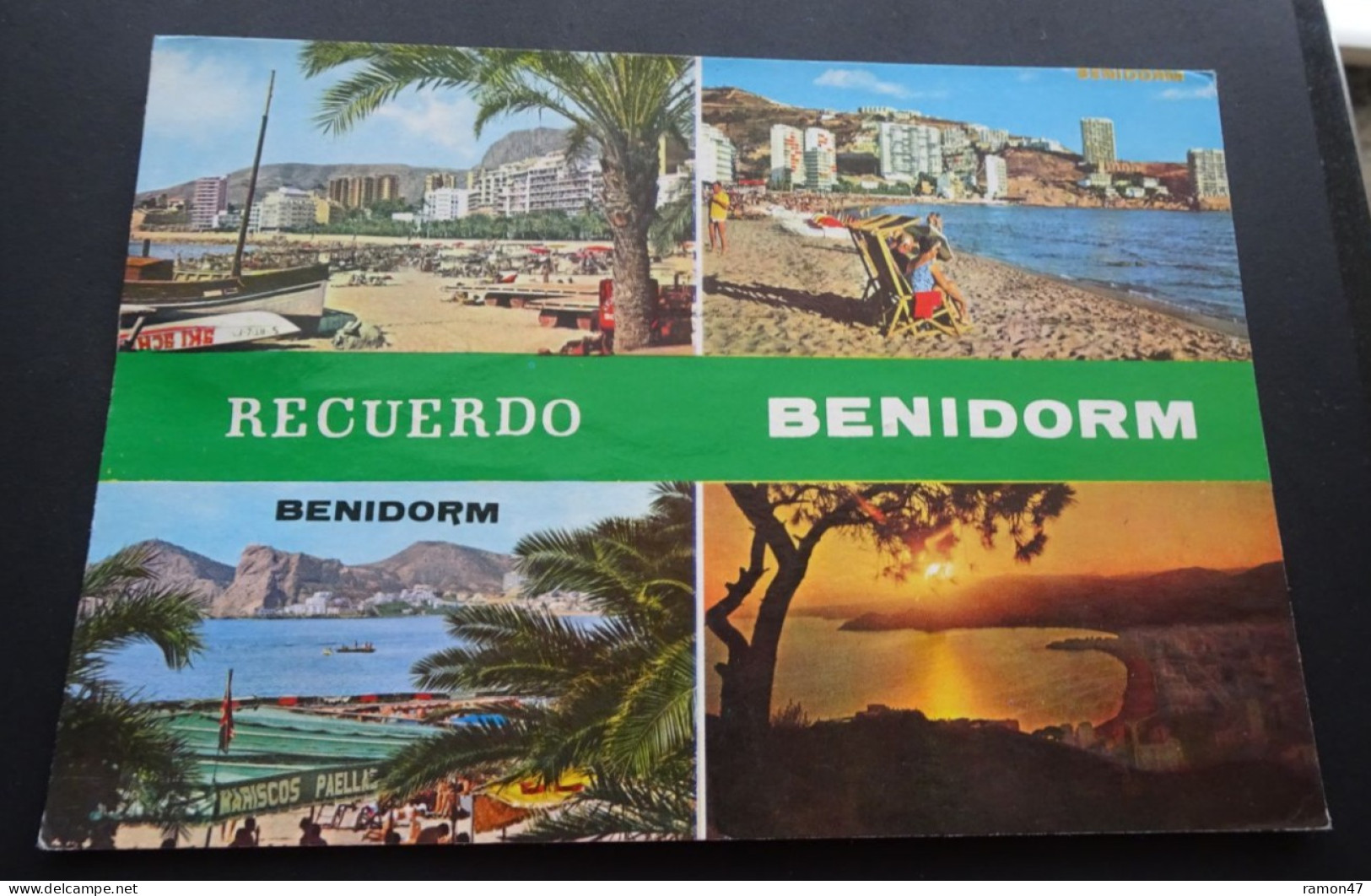 Recuerdo Benidorm - Foto Rueck - Propaganda - Postales - Folletos - # 744 - Alicante