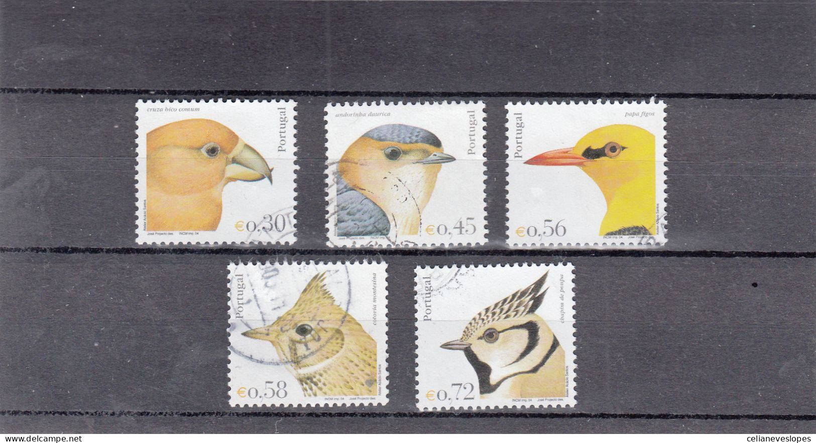 Portugal, (55), Aves De Portugal, Mundifil Nº 3095 A 3098 Used - Oblitérés