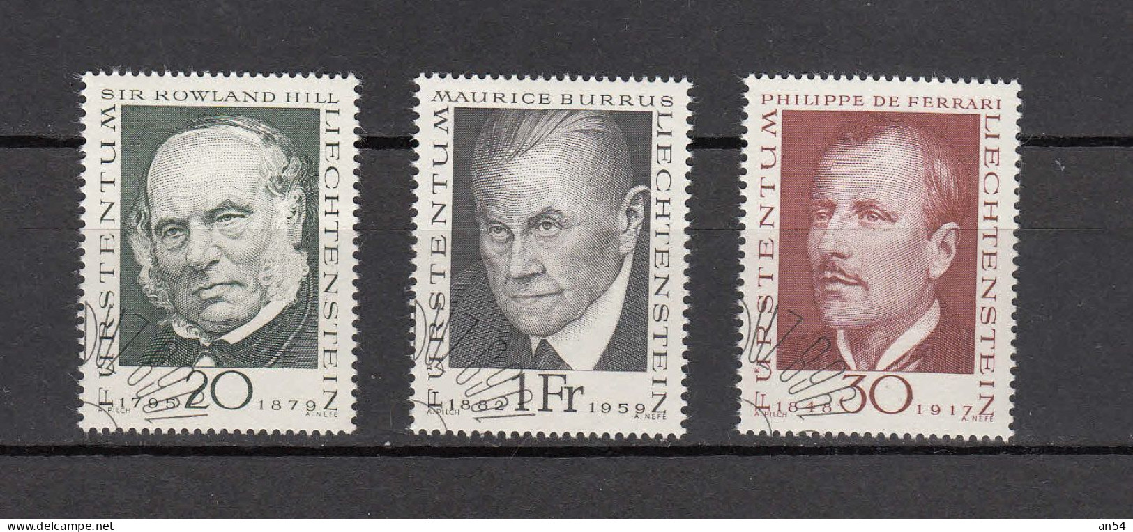 LIECHTENSTEIN 1968    N° 438 à 440   OBLITERES   CATALOGUE  ZUMSTEIN - Used Stamps