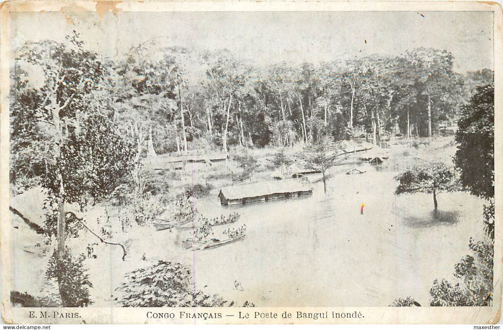 Le Poste De BANGUI Inondé - Pointe-Noire