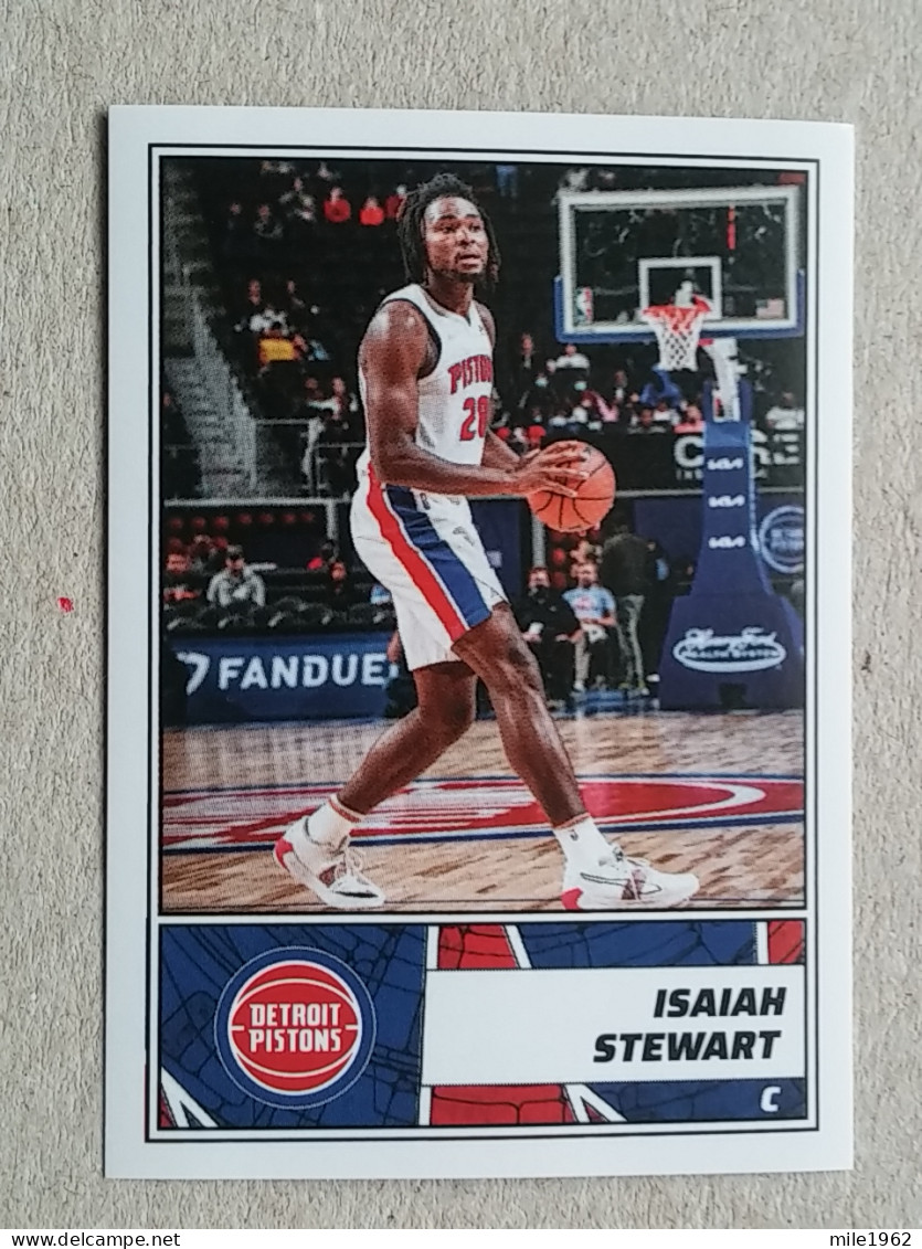 ST 49 - NBA Basketball 2022-23, Sticker, Autocollant, PANINI, No 181 Isaiah Stewart Detroit Pistons - 2000-Now