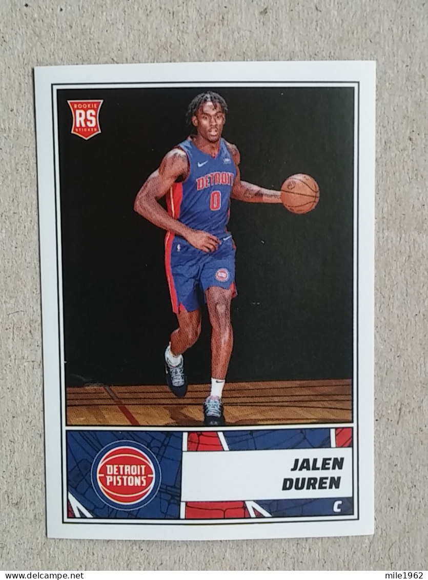 ST 49 - NBA Basketball 2022-23, Sticker, Autocollant, PANINI, No 185 Jalen Duren Detroit Pistons - 2000-Now