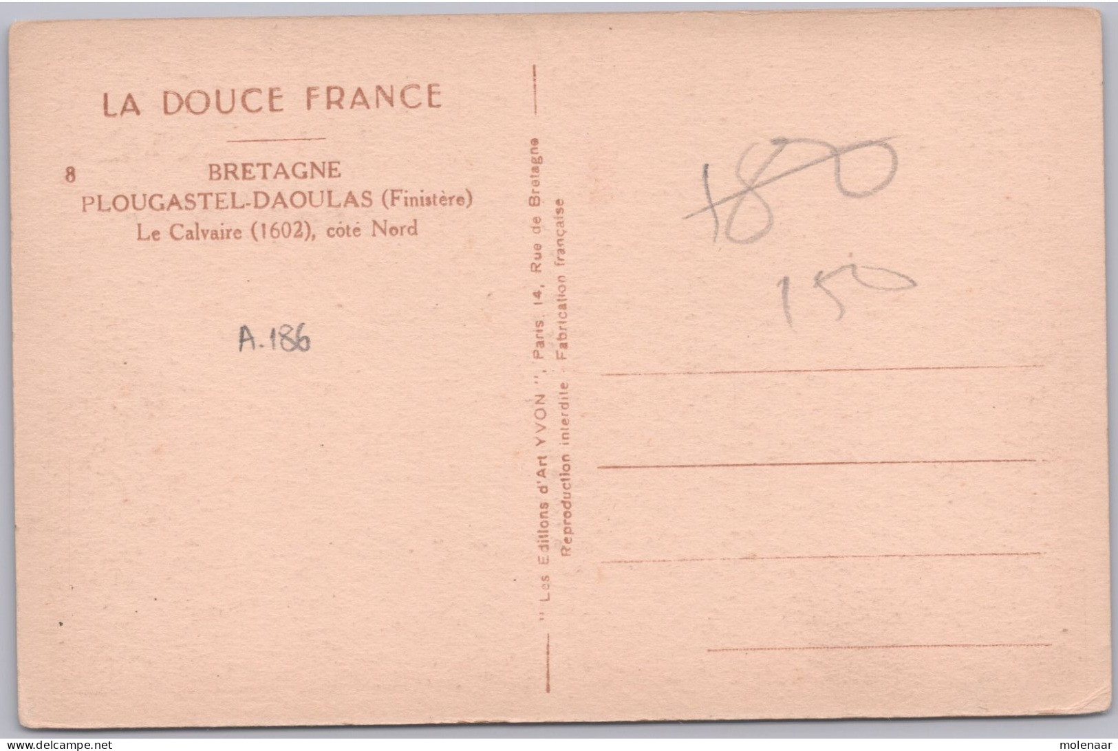 Postkaarten > Europa > Frankrijk > [29] Finistère > Daoulas Ongebruikt (14648) - Daoulas