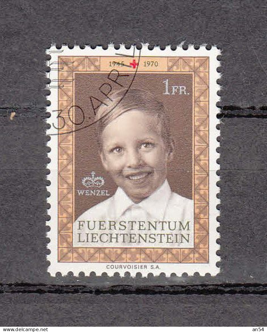 LIECHTENSTEIN 1970    N° 460   OBLITERE   CATALOGUE  ZUMSTEIN - Used Stamps