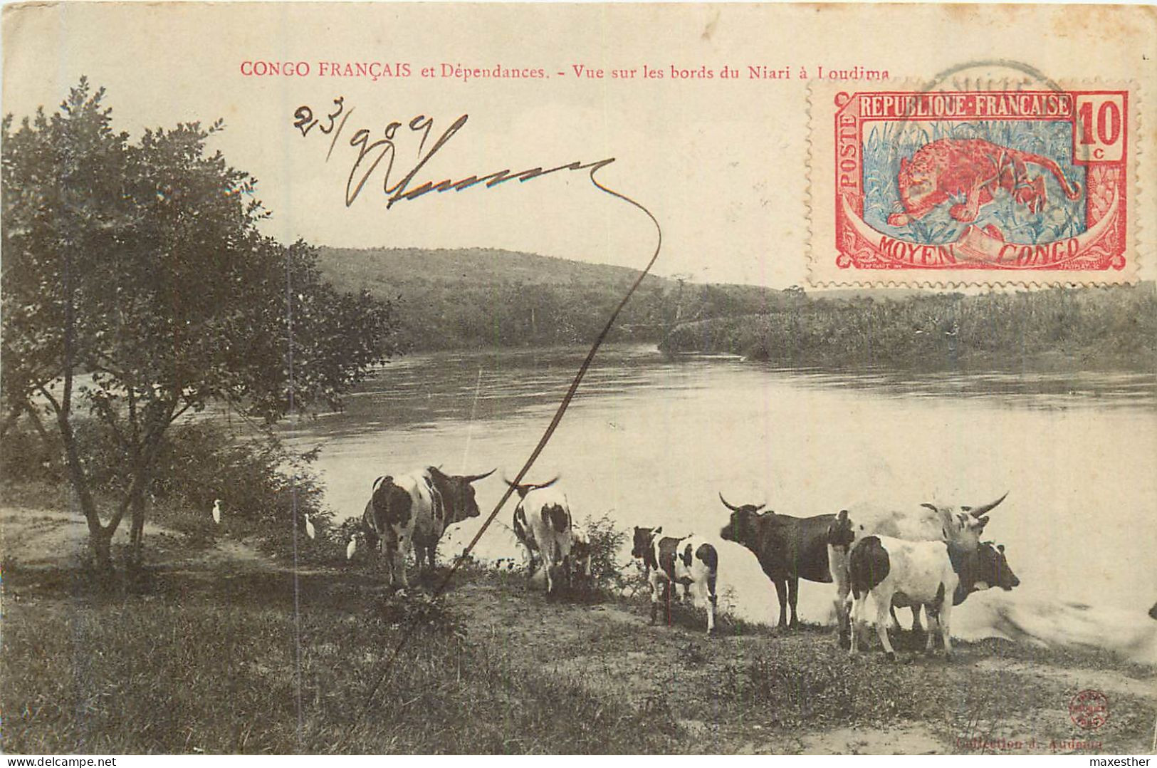 Vue Sur Les Bords Du Niari à LOUDIMA - Pointe-Noire