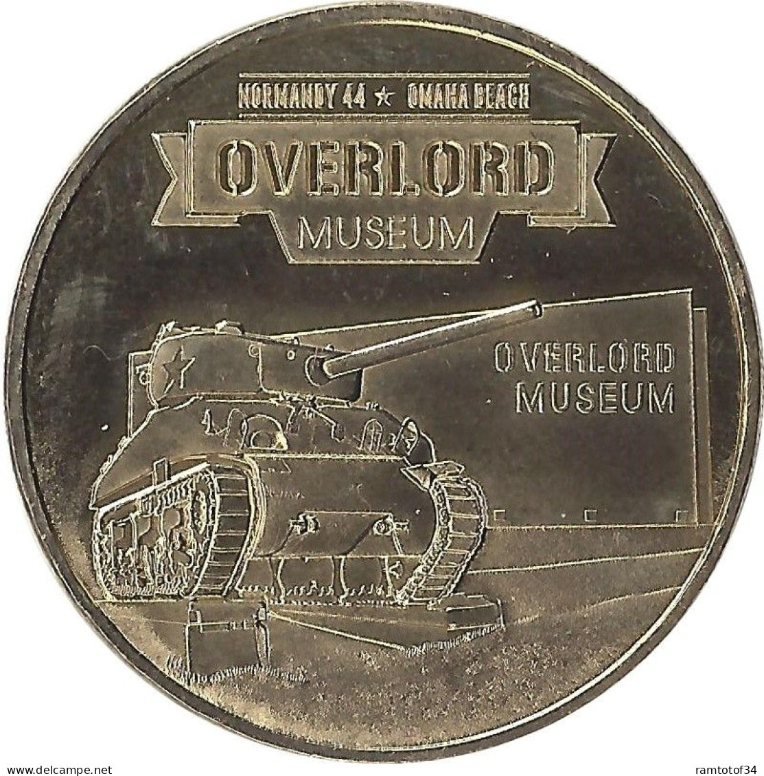 2023 MDP264 - COLLEVILLE-SUR-MER - Overlord Museum 2 (char Sherman) / MONNAIE DE PARIS - 2023