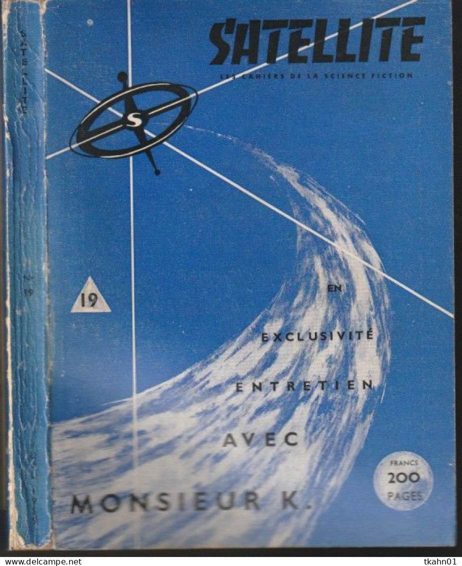 SATELLITE  " LES CAHIERS DE LA SCIENCE-FICTION "   N ° 19  DE 1959 - Satellite