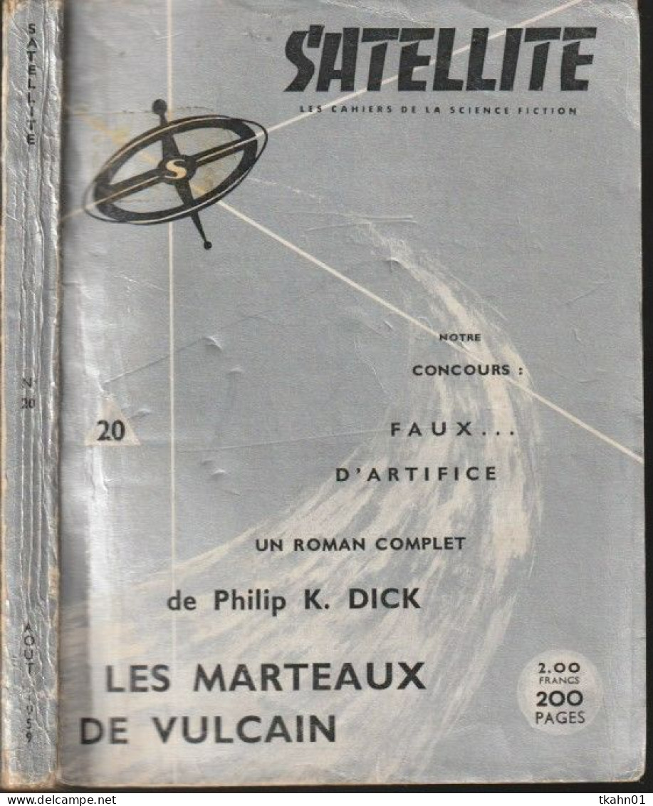 SATELLITE  " LES CAHIERS DE LA SCIENCE-FICTION "   N ° 20  DE 1959 - Satellite