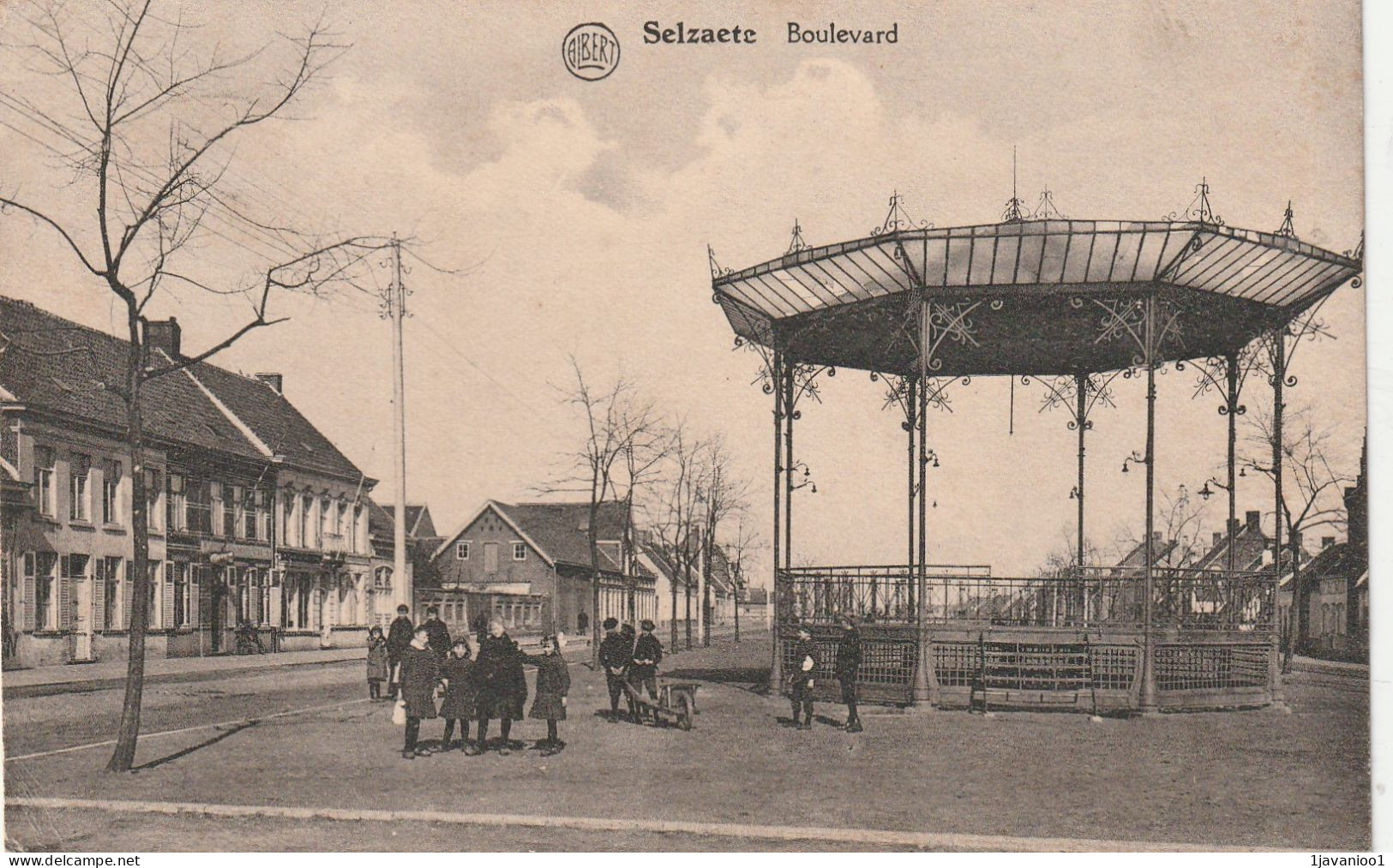 Zelzate, Selzaete, Boulevard,  2 Scans - Zelzate