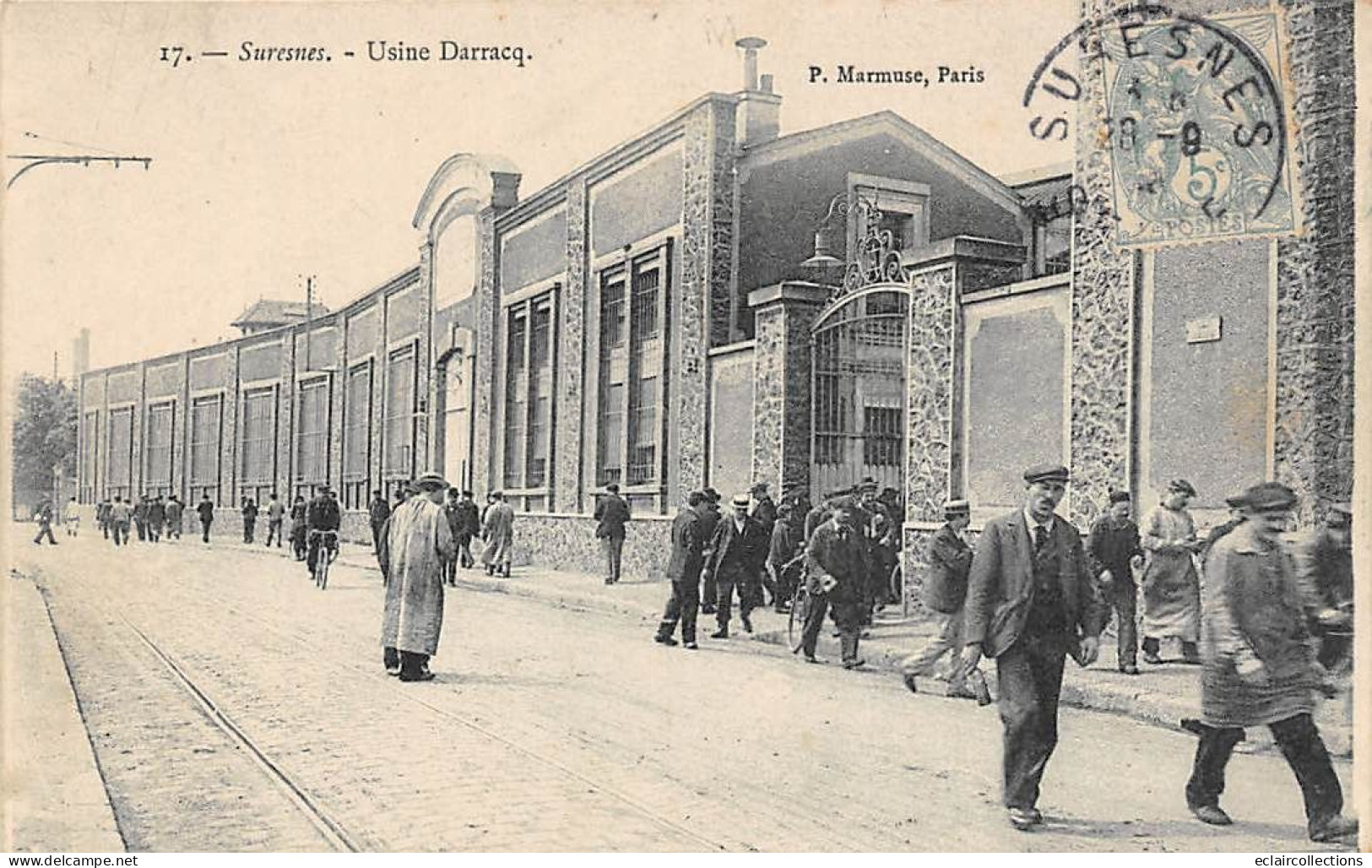 Suresnes         92           Usine Darracq     N° 17   (voir Scan) - Suresnes