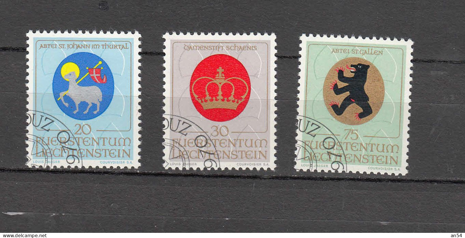 LIECHTENSTEIN 1970    N° 470 à 472   OBLITERES   CATALOGUE  ZUMSTEIN - Used Stamps
