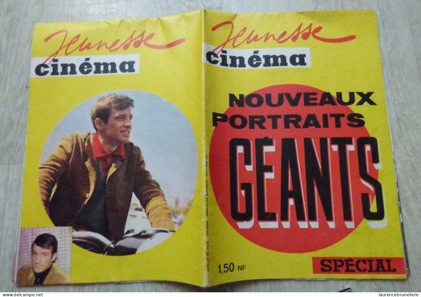 MAGAZINE JEUNESSE CINEMA - NOUVEAUX PORTRAITS GEANTS CELEBRITES - 1962 - Cinéma