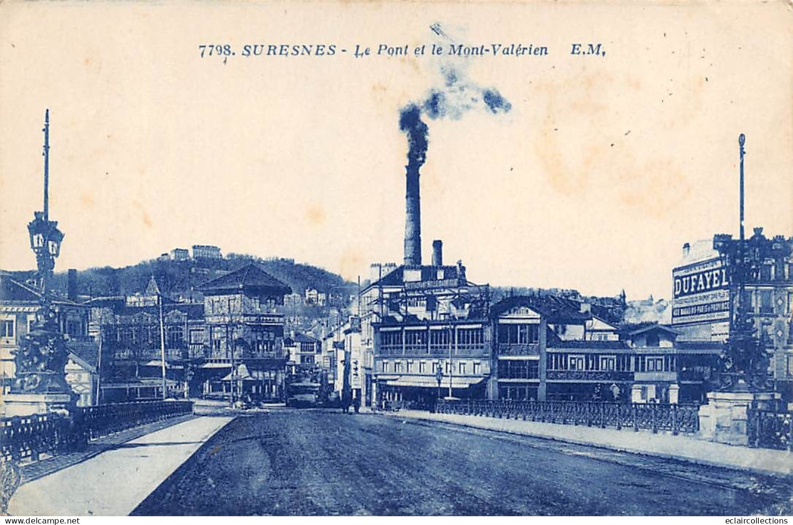 Suresnes         92          Le Pont Et Le Mont Valérien  - N° 7798       (voir Scan) - Suresnes