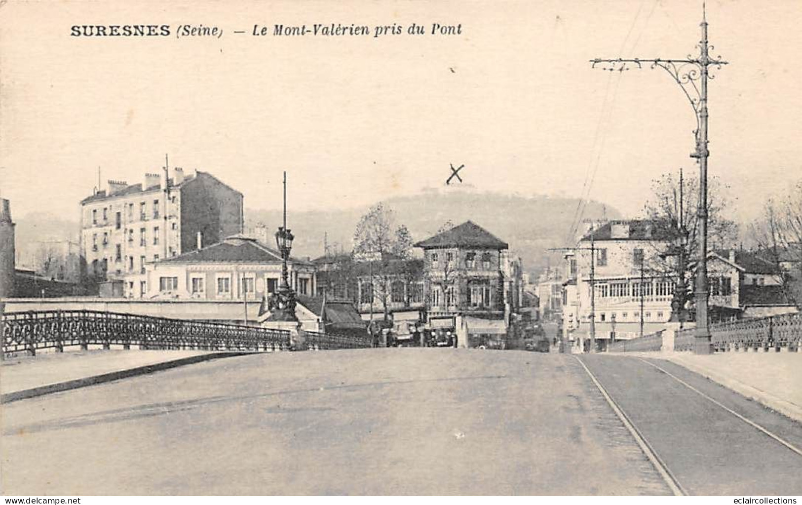 Suresnes         92         Le Mont Valérien  Pris Du Pont       (voir Scan) - Suresnes