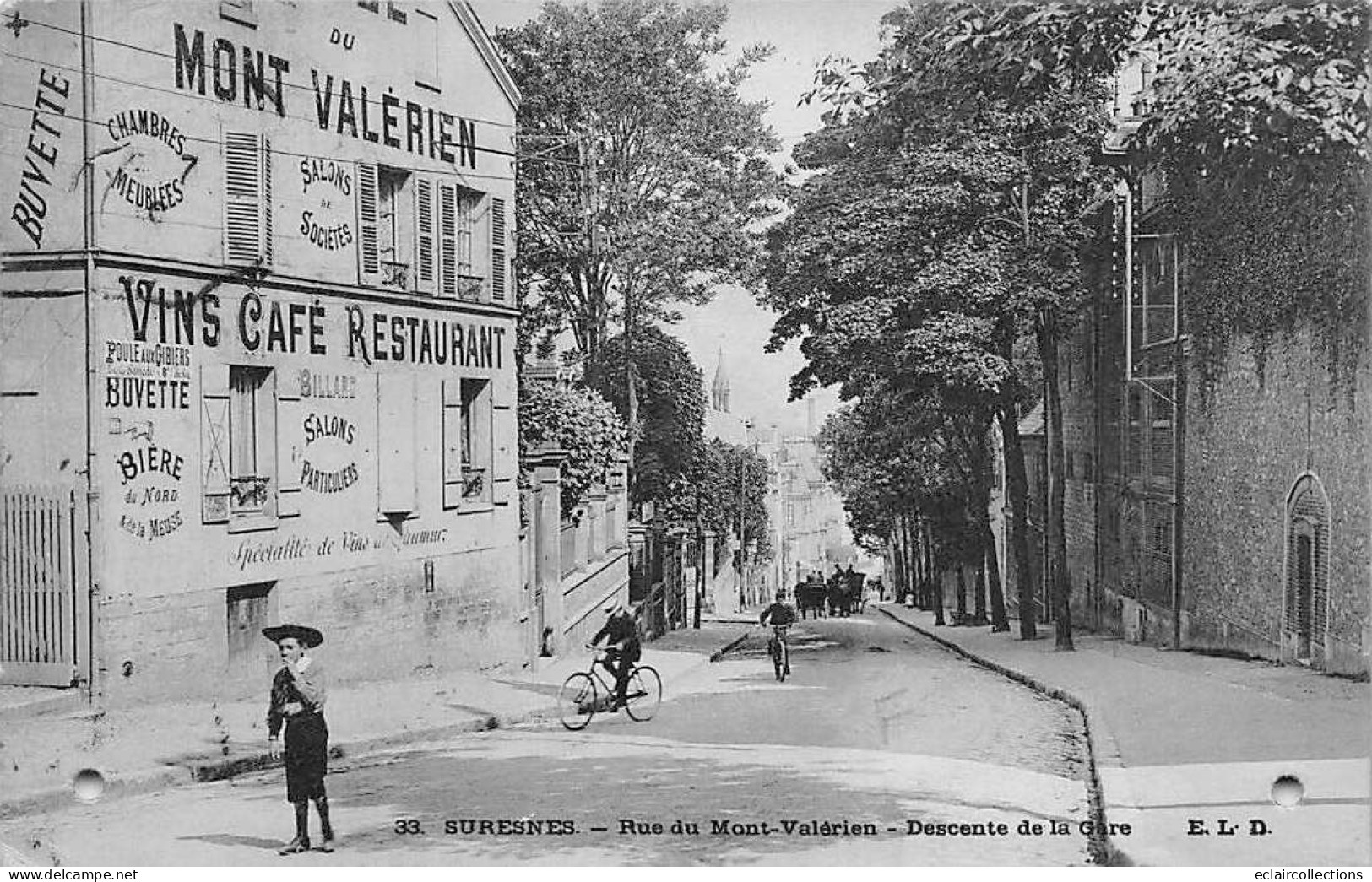 Suresnes         92        Rue Du  Mont Valérien. Descente De La Gare   N° 33     (voir Scan) - Suresnes