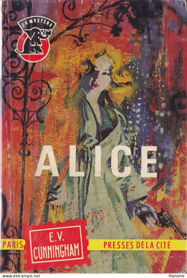 E.V. CUNNINGHAM Alice Un Mystère N°715 (1965) - Presses De La Cité