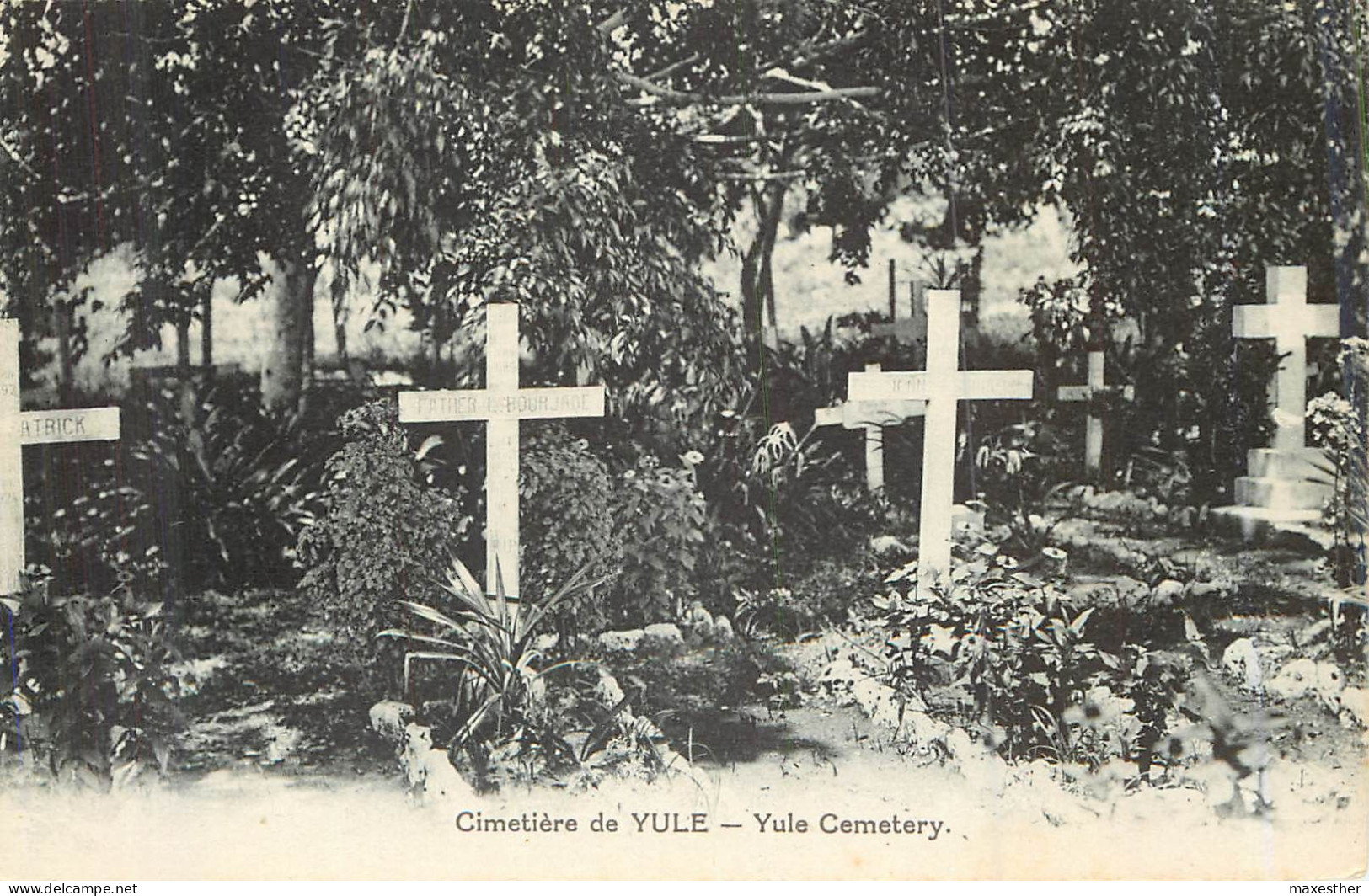 YULE Le Cimetière - Guinée Française