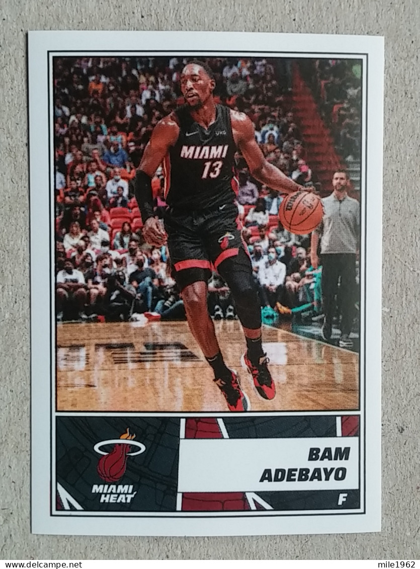 ST 49 - NBA Basketball 2022-23, Sticker, Autocollant, PANINI, No 205 Bam Adebayo Miami Heat - 2000-Aujourd'hui