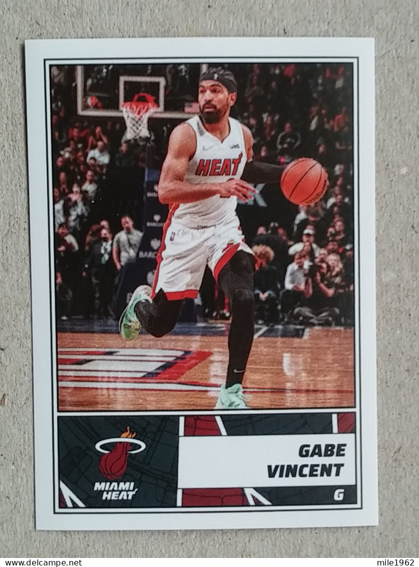 ST 49 - NBA Basketball 2022-23, Sticker, Autocollant, PANINI, No 208 Gabe Vincent Miami Heat - 2000-Now