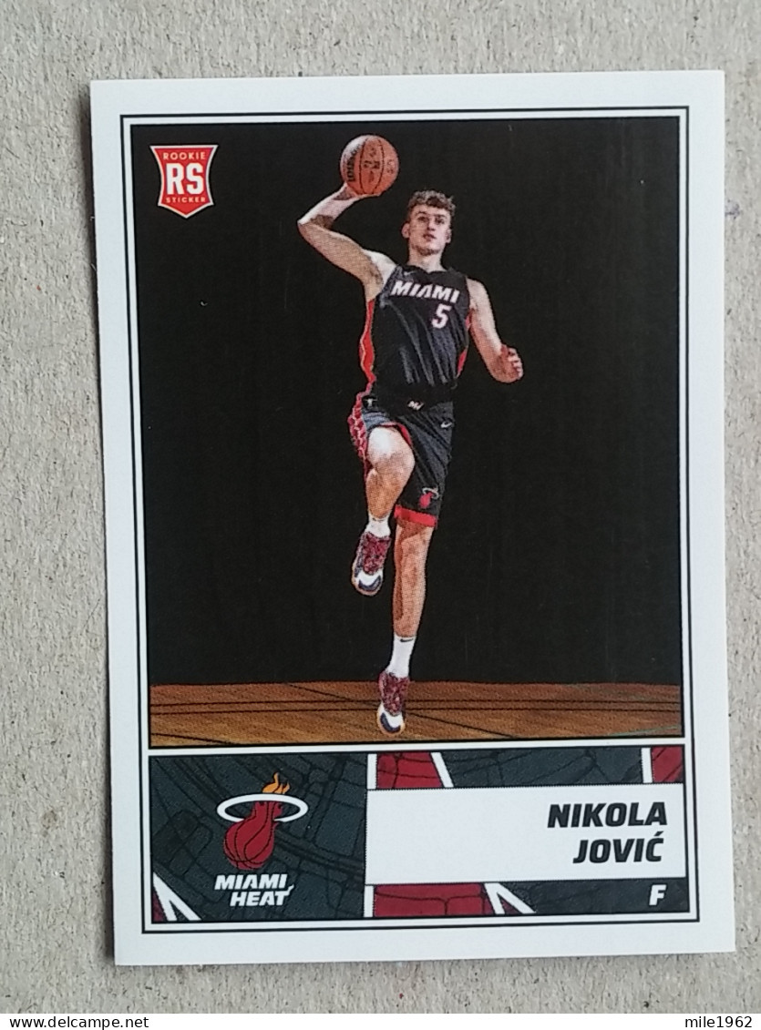 ST 49 - NBA Basketball 2022-23, Sticker, Autocollant, PANINI, No 212 Nikola Jović Miami Heat - 2000-Now