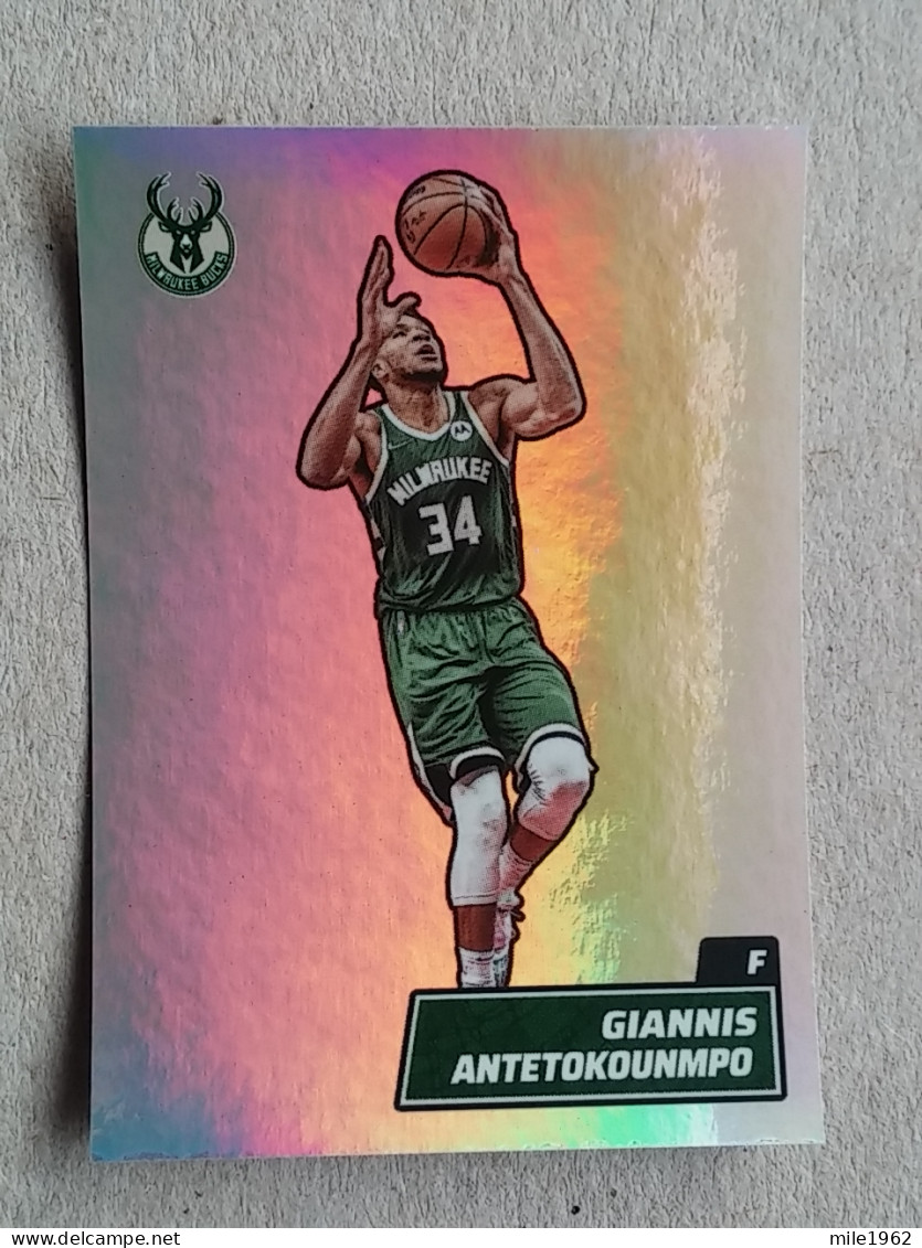 ST 49 - NBA Basketball 2022-23, Sticker, Autocollant, PANINI, No 214 Giannis Antetokounmpo Milwaukee Bucks - 2000-Now