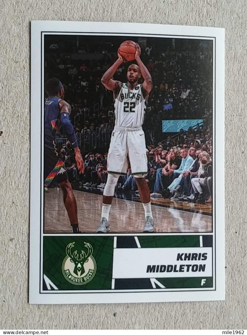 ST 49 - NBA Basketball 2022-23, Sticker, Autocollant, PANINI, No 218 Khris Middleton Milwaukee Bucks - 2000-Aujourd'hui