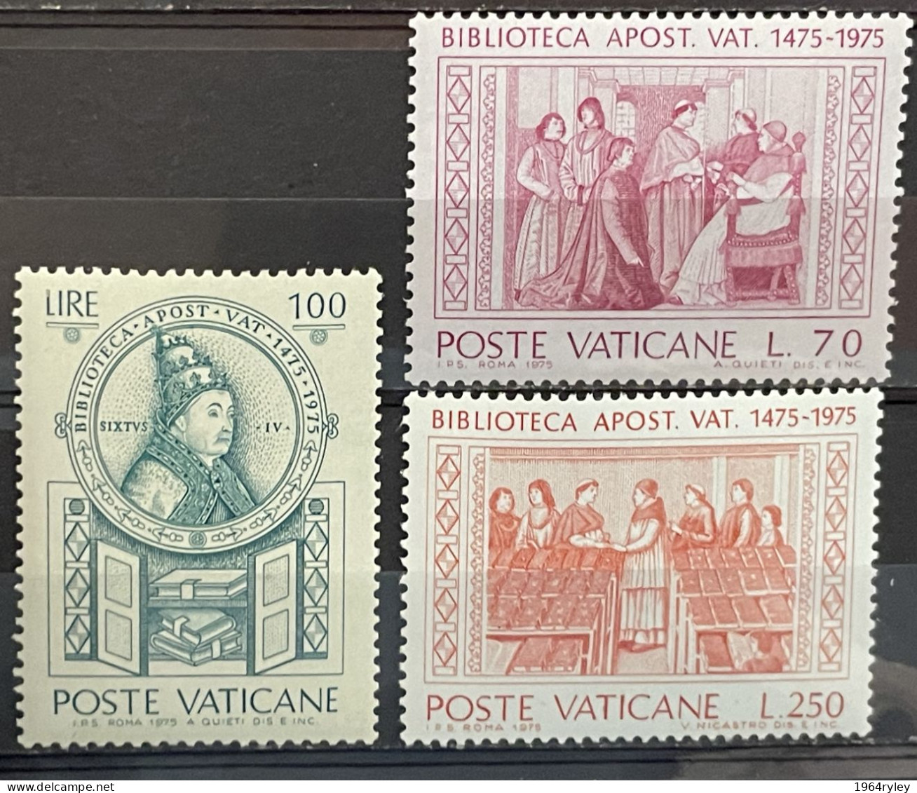 VATICAN - MNH** - 1975 - # 603/605 - Neufs