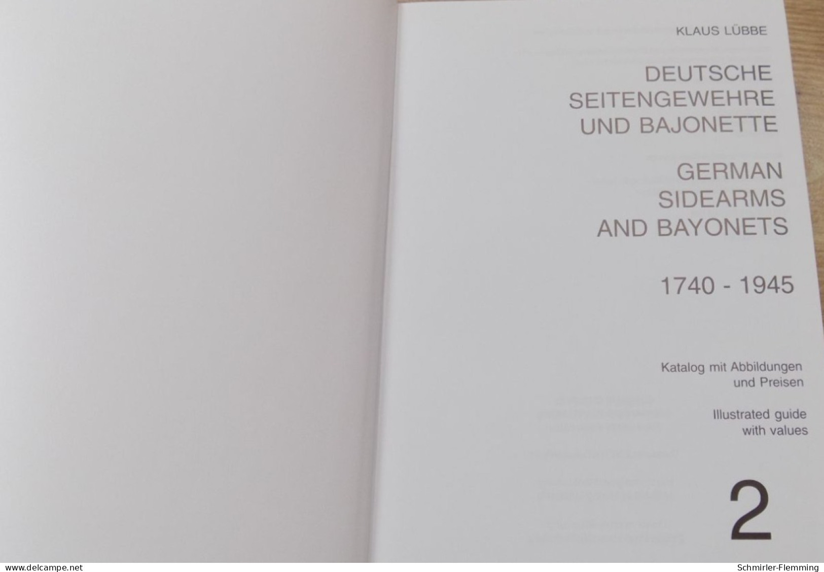 Spezialkatalog 1740-1945 Deutsche Seitengewehre Und Bajonette Mit Aktuellen Marktpreisen ! Band 2, 364 Seiten ! NEU - Duitsland