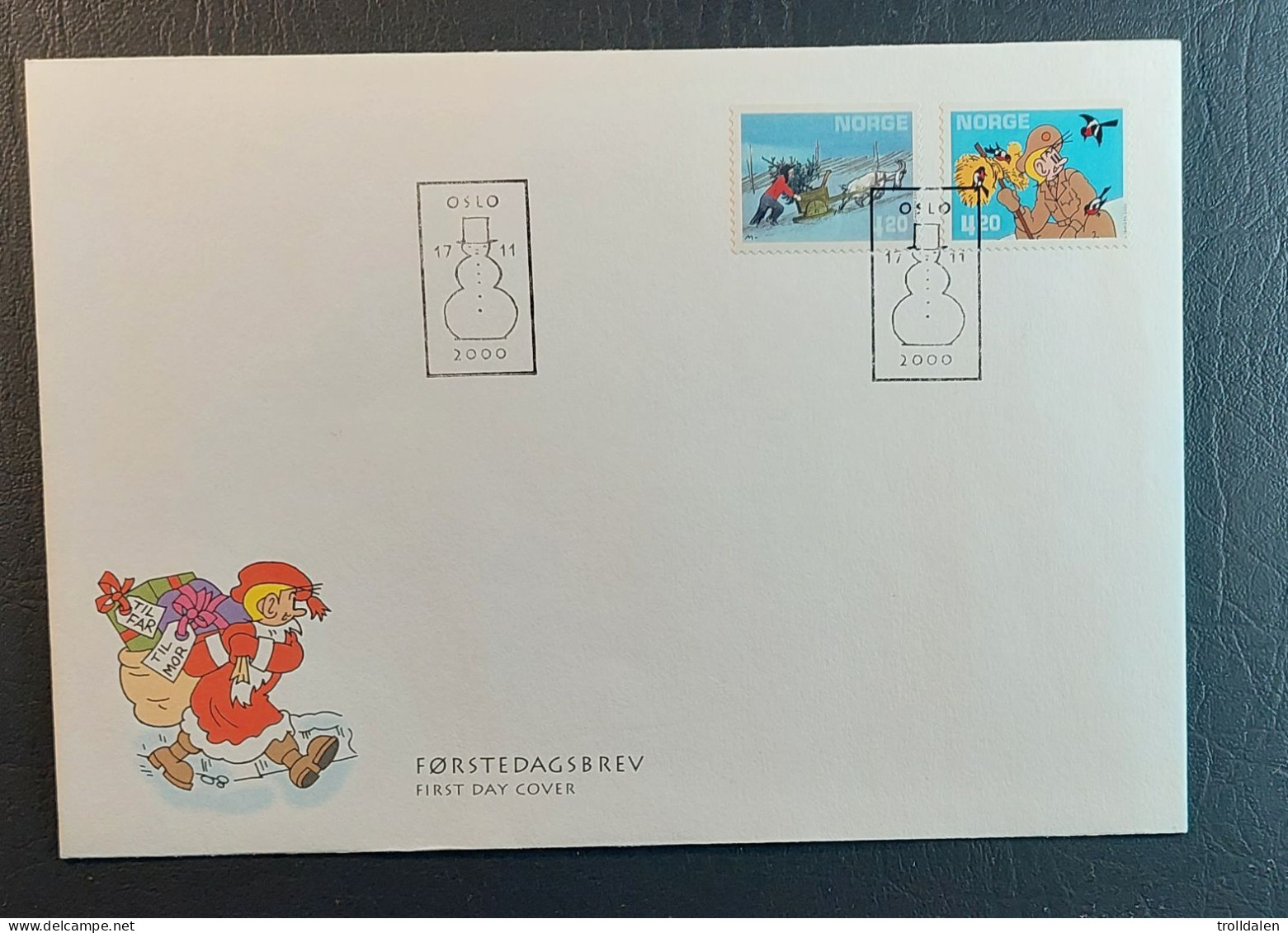 Norway FDC 2000 - FDC