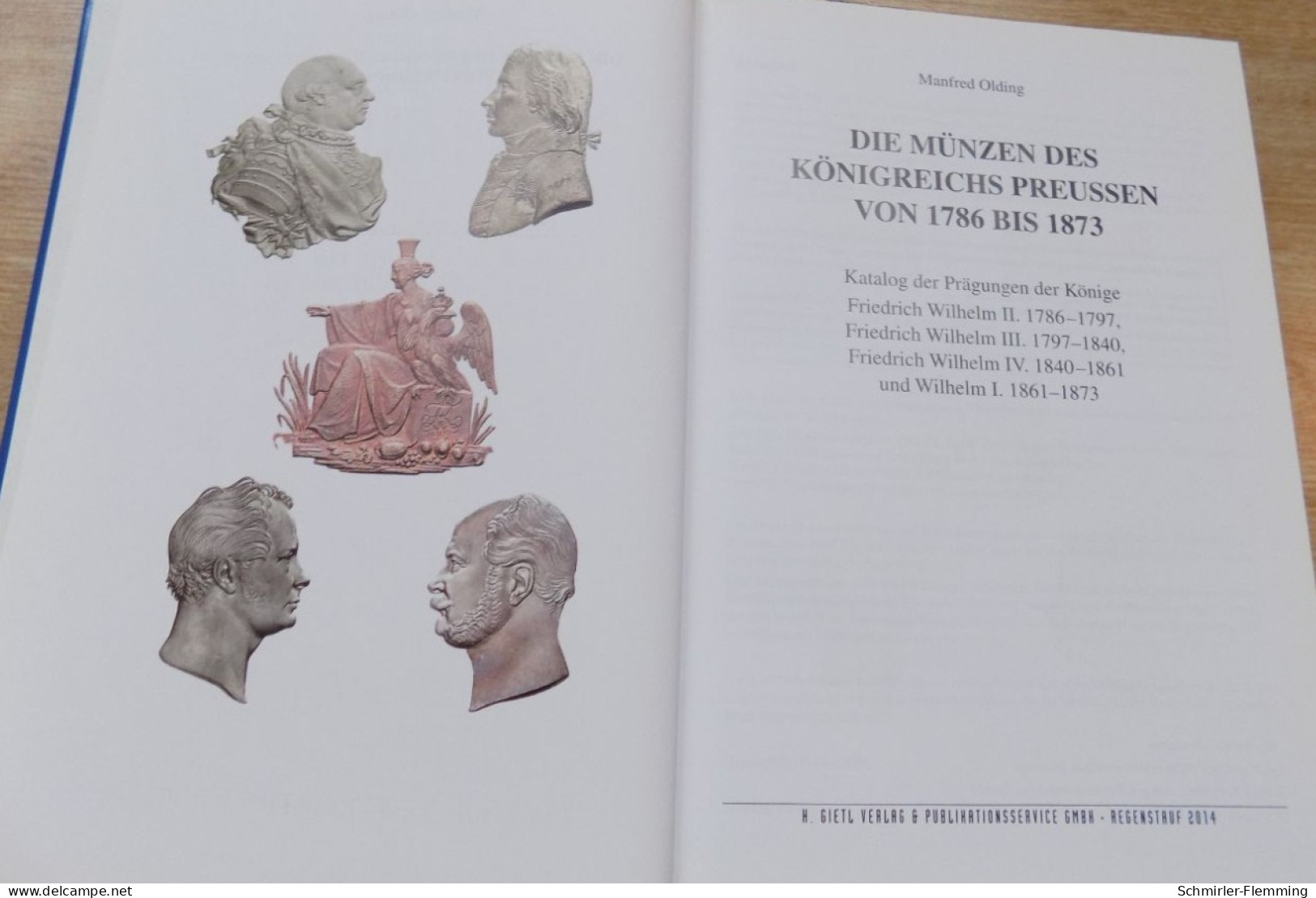 Spezialkatalog 1786-1873 Die Münzen Des KönigreichesPreußen ! Manfred Olding, 240 Seiten ! NEU - Literatur & Software