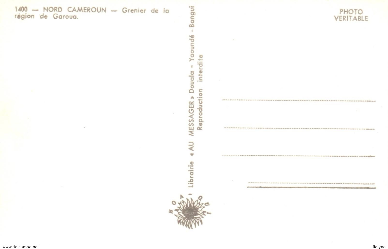 Cameroun - Le Nord Cameroun - Grenier De La Région De Garoua - Cameroun
