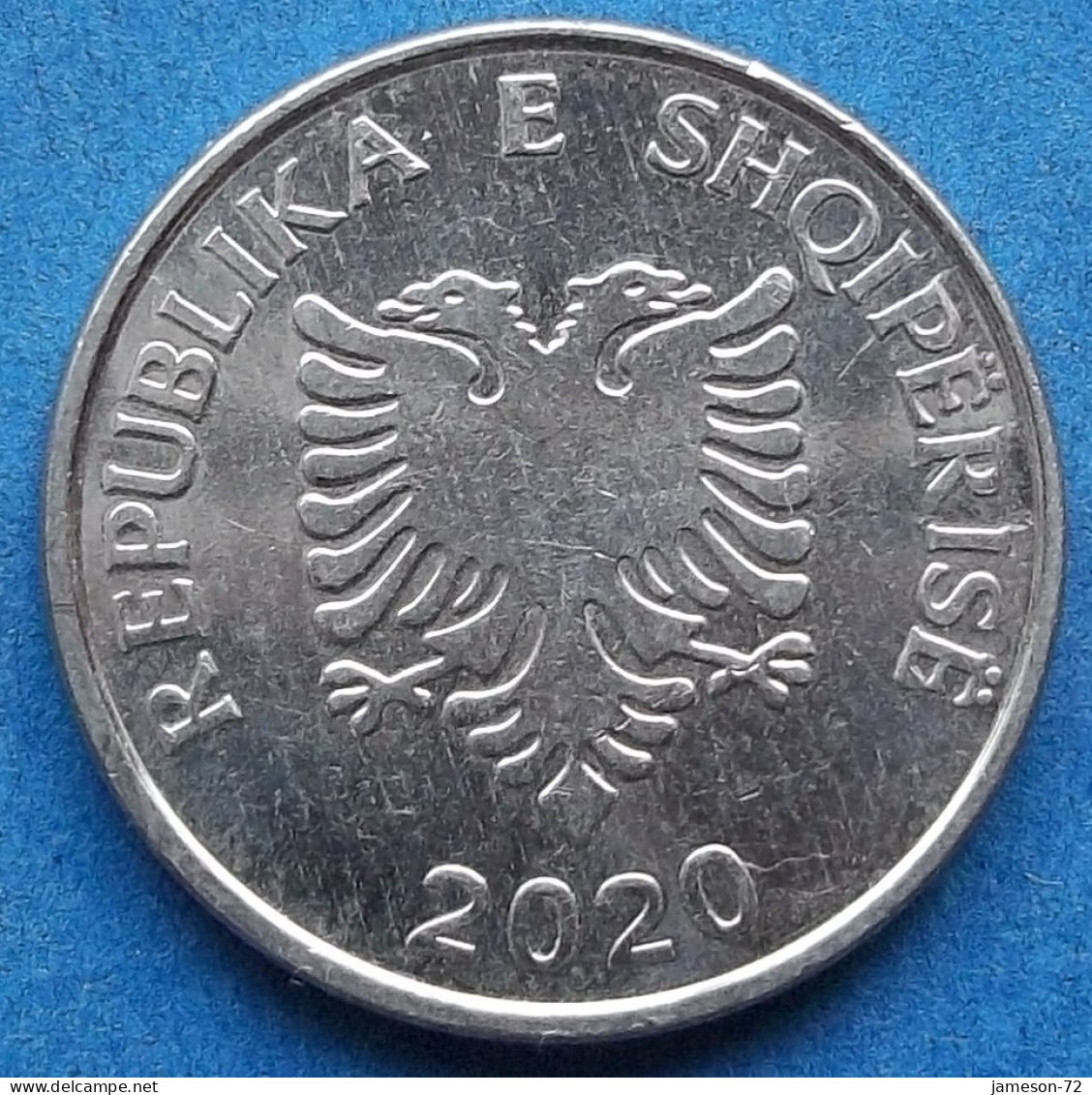 ALBANIA - 5 Leke 2020 "Olive Branch" KM# 76 Republic (1992) - Edelweiss Coins - Albanie