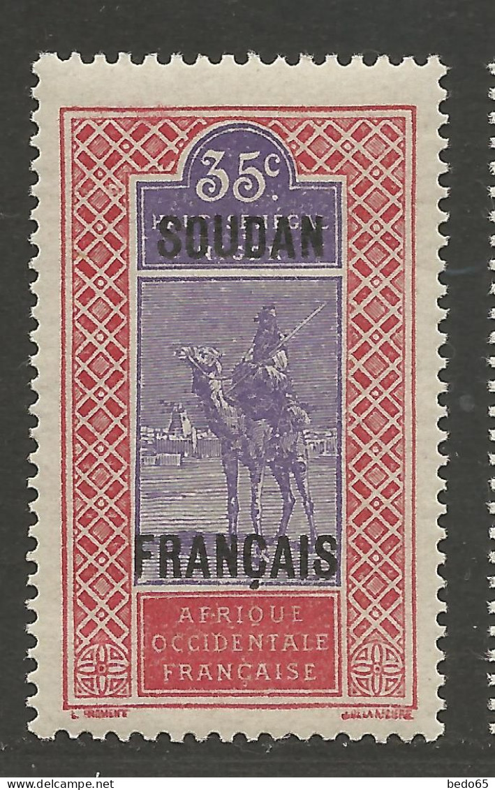 SOUDAN  N° 29 NEUF** LUXE SANS CHARNIERE / Hingeless / MNH - Neufs