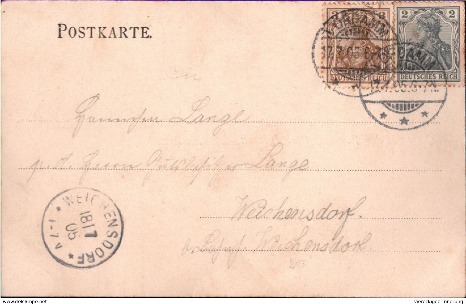 ! Alte Ansichtskarte Gruss Aus Dem Festungsgarten, Driesen, 1905 - Neumark