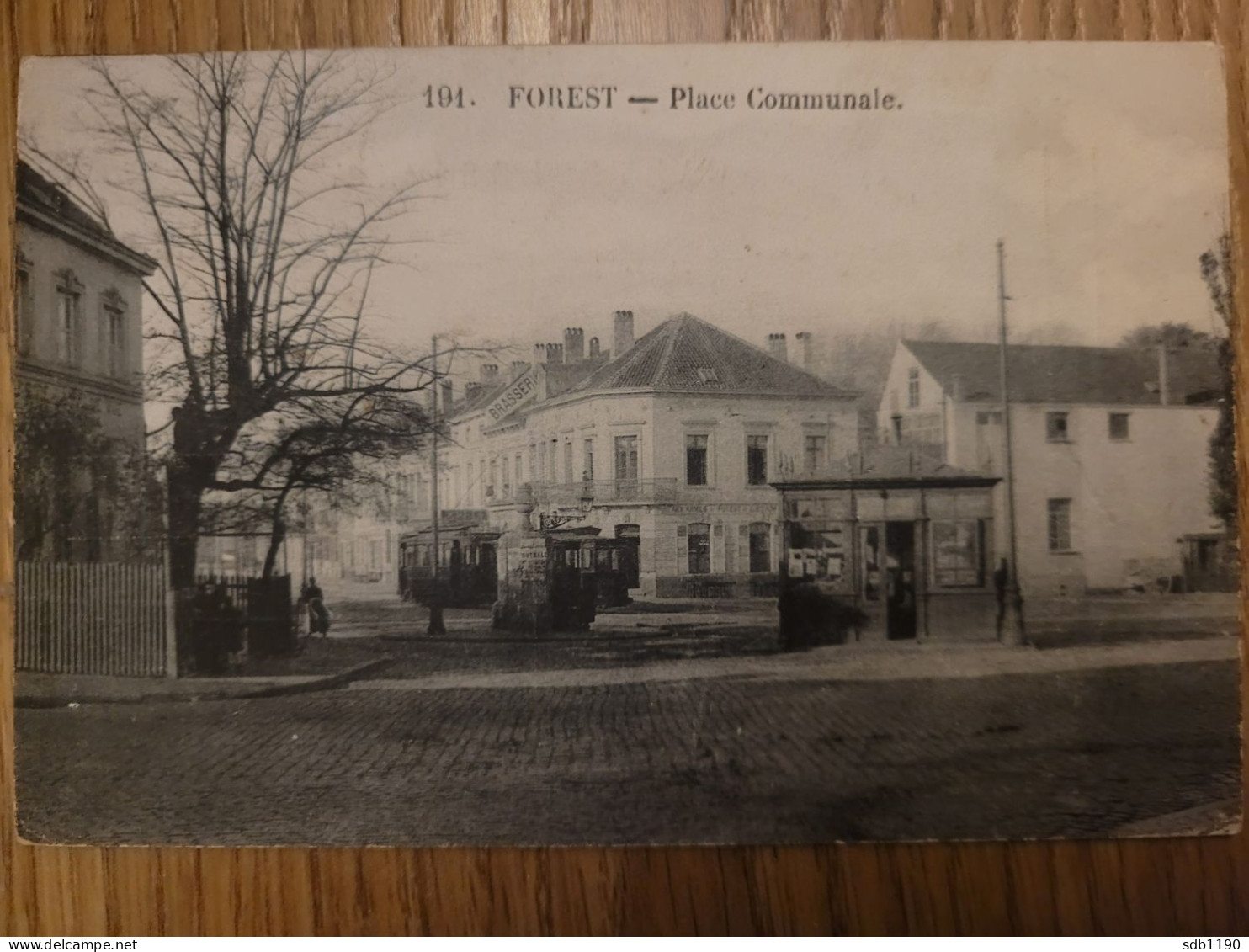 Forest - Place Communale (n° 191), Circulée 1909 - Vorst - Forest