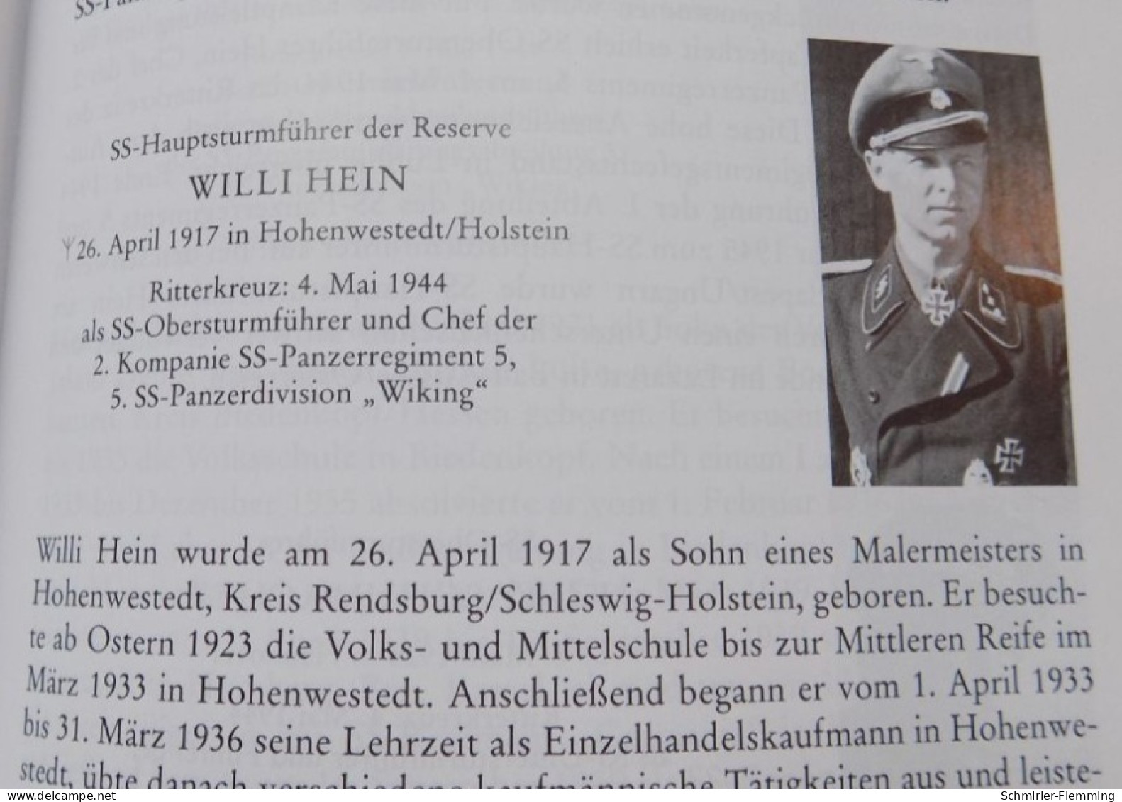 Spezialkatalog Die Ritterkreuzträger des Eisernen Kreuzes 1939-1945 der Waffen SS, s/w, 1008 Seiten! NEU