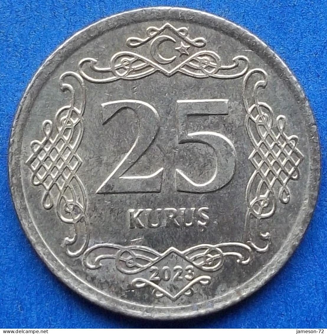 TURKEY - 25 Kurus 2023 KM# 1573 Monetary Reform (2009) - Edelweiss Coins - Turquie