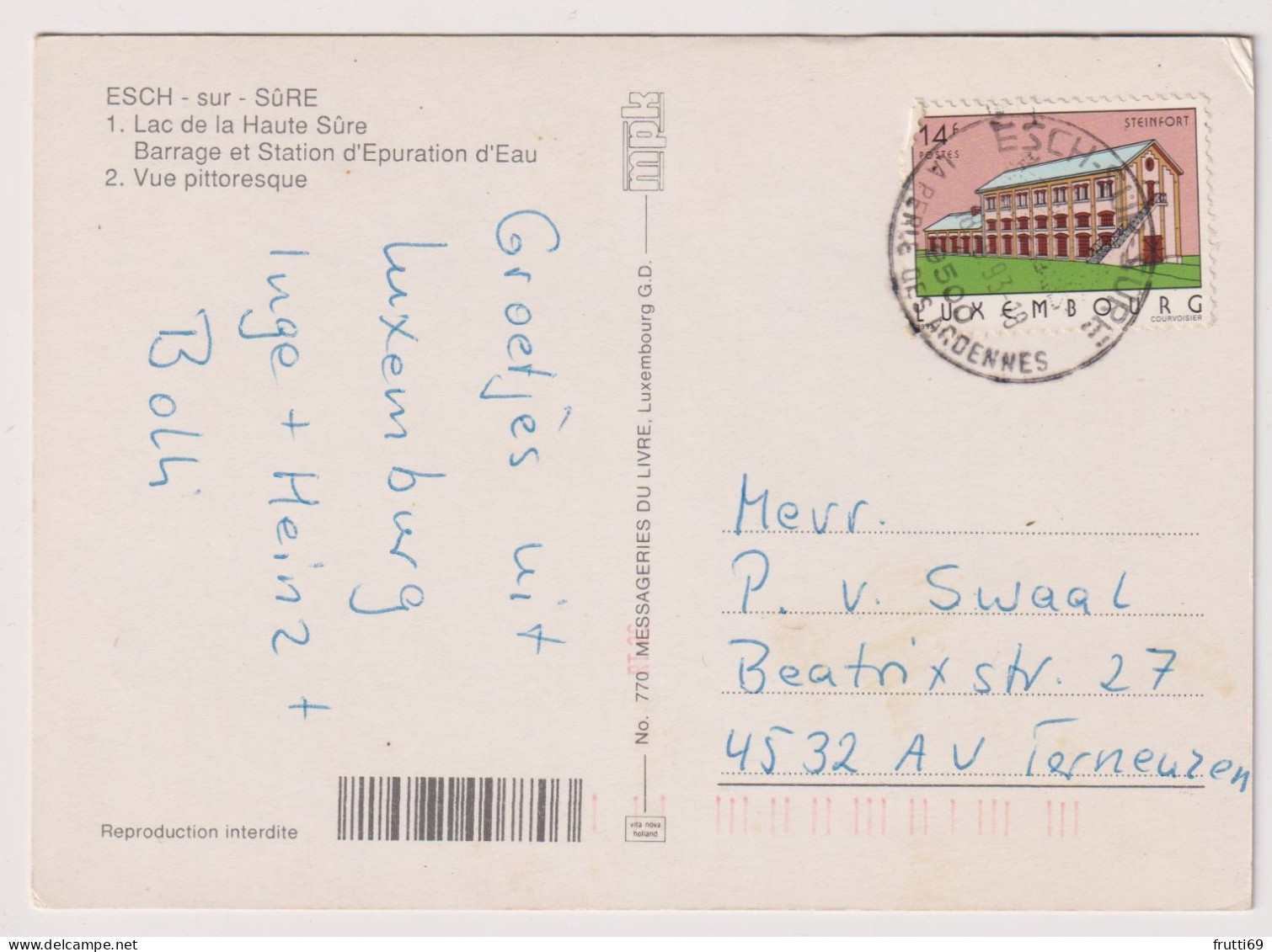 AK 197522 LUXEMBOURG - Esch-sur-Sure - Esch-sur-Sure