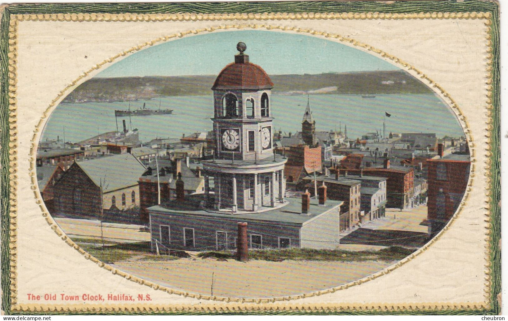 CANADA. NEW SCOTLAND. CPA. HALIFAX . THE OLD TOWN CLOCK .  + TEXTE - Halifax