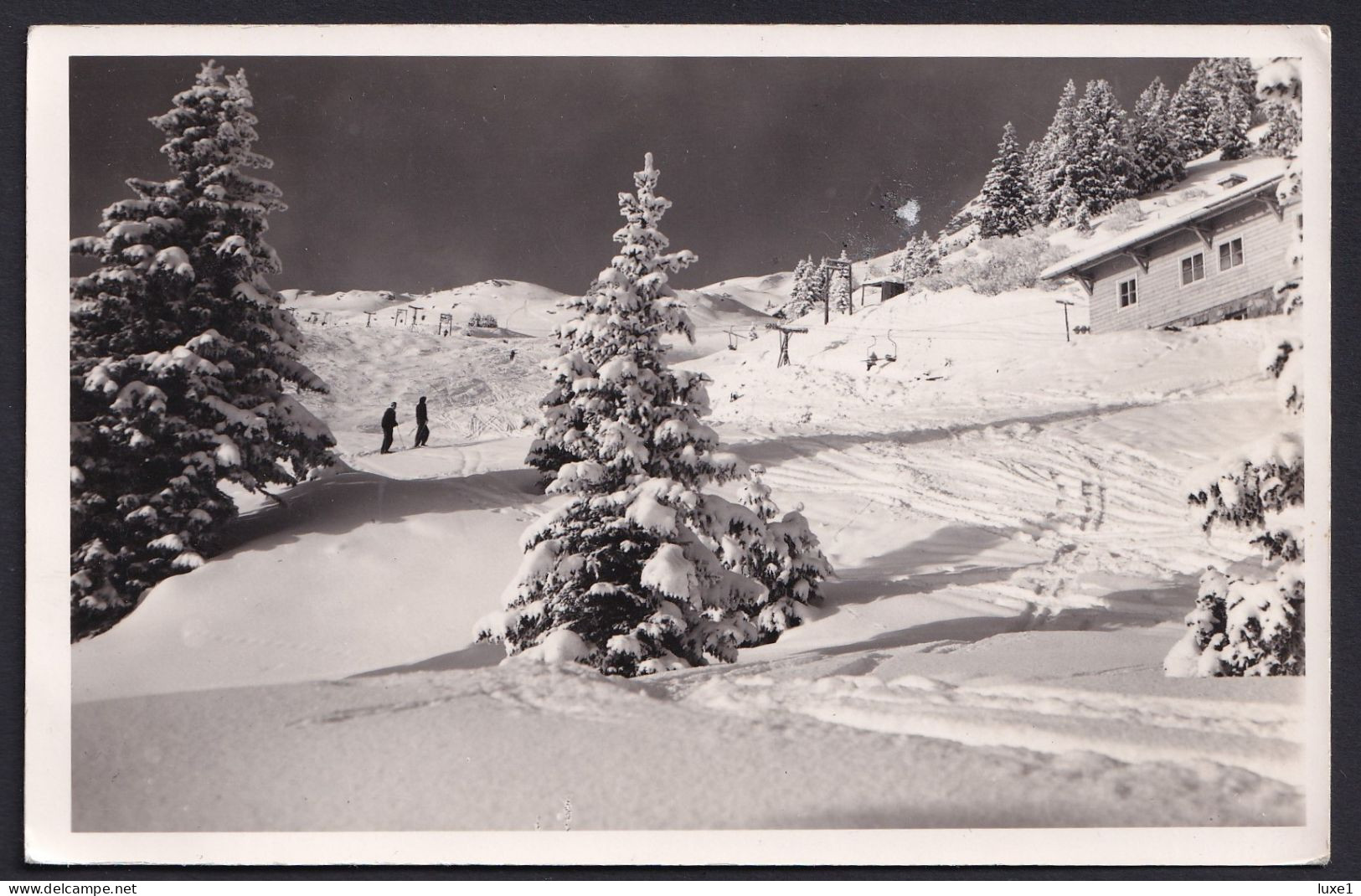 AUSTRIA  ,   Bad Hofgastein  ,   Ski Lift  ,  OLD  POSTCARD - Bad Hofgastein