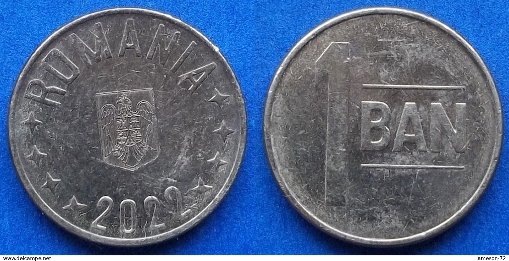 ROMANIA - 1 Ban 2022 KM# 441 Monetary Reform (2005) - Edelweiss Coins - Rumänien