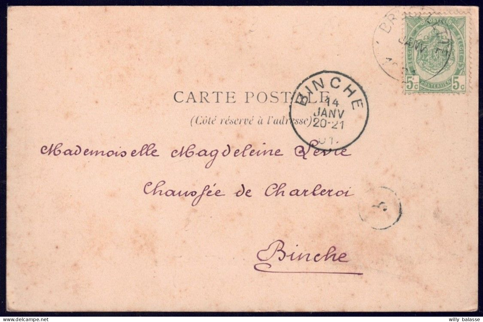 +++ CPA - BRUGELETTE - Souvenir Ecole Et Pensionnat - 1901   // - Brugelette